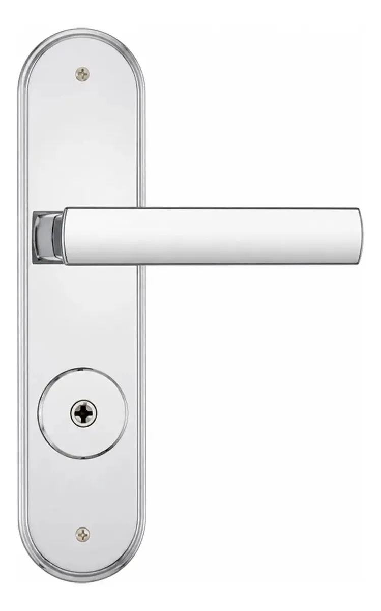 Fechadura Tetra STAM Externa 55mm Inox com Maçaneta